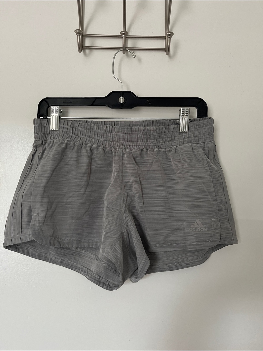 adidas Women's Gray Athletic Shorts – Lightweight Running Hotpants